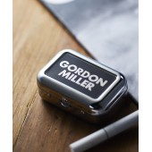 日本 GORDON MILLER 攜帶式 隋身 迷你 煙灰缸 金屬 時尚 單手可開關